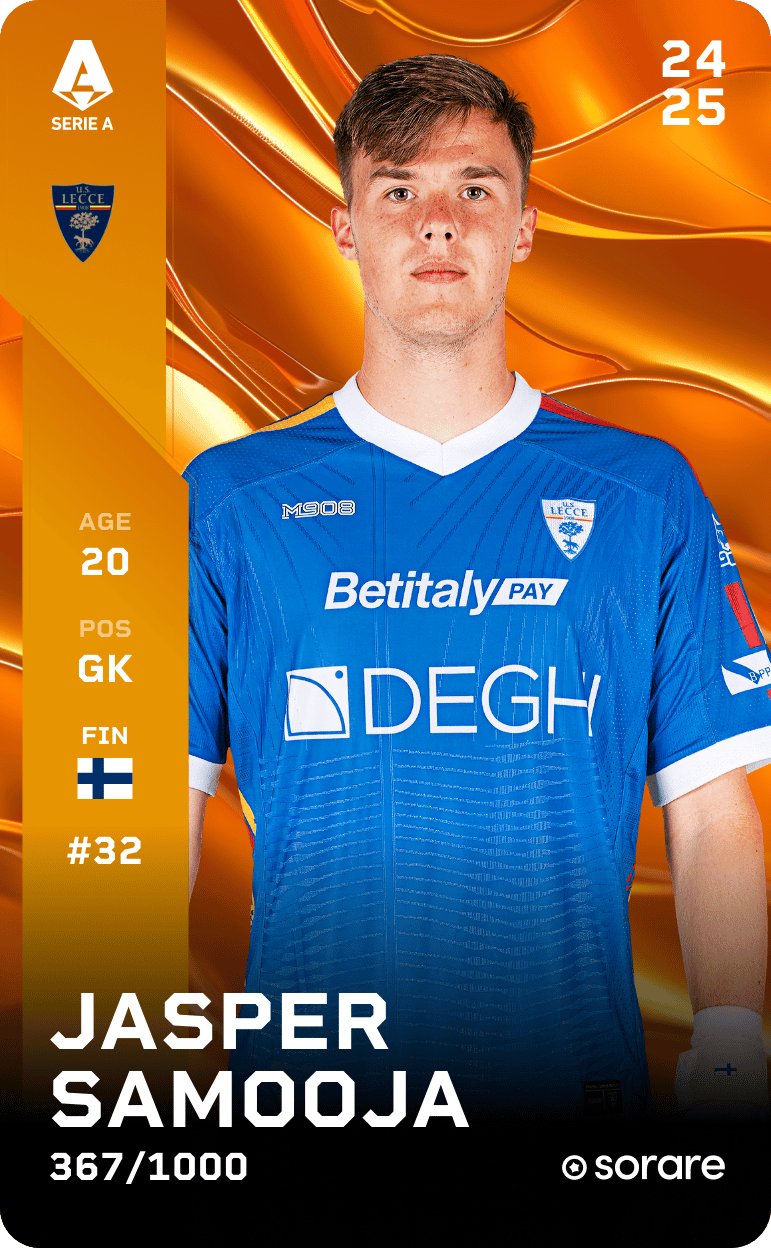 Jasper Samooja 2024-25 • Limited 367/1000