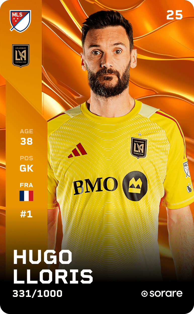 Hugo Lloris 2025-26 • Limited 331/1000