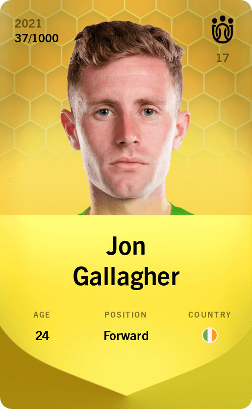 Jon Gallagher 2021-22 • Limited 37/1000