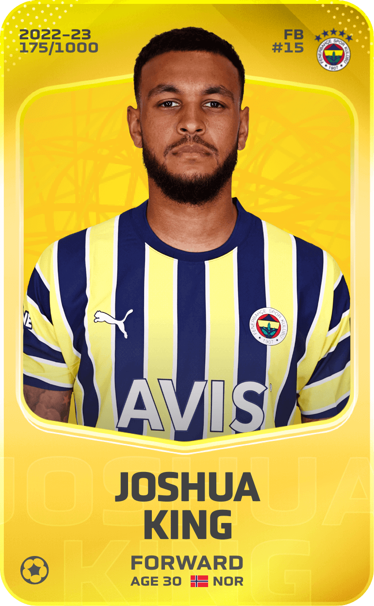 Joshua King 2022-23 • Limited 175/1000