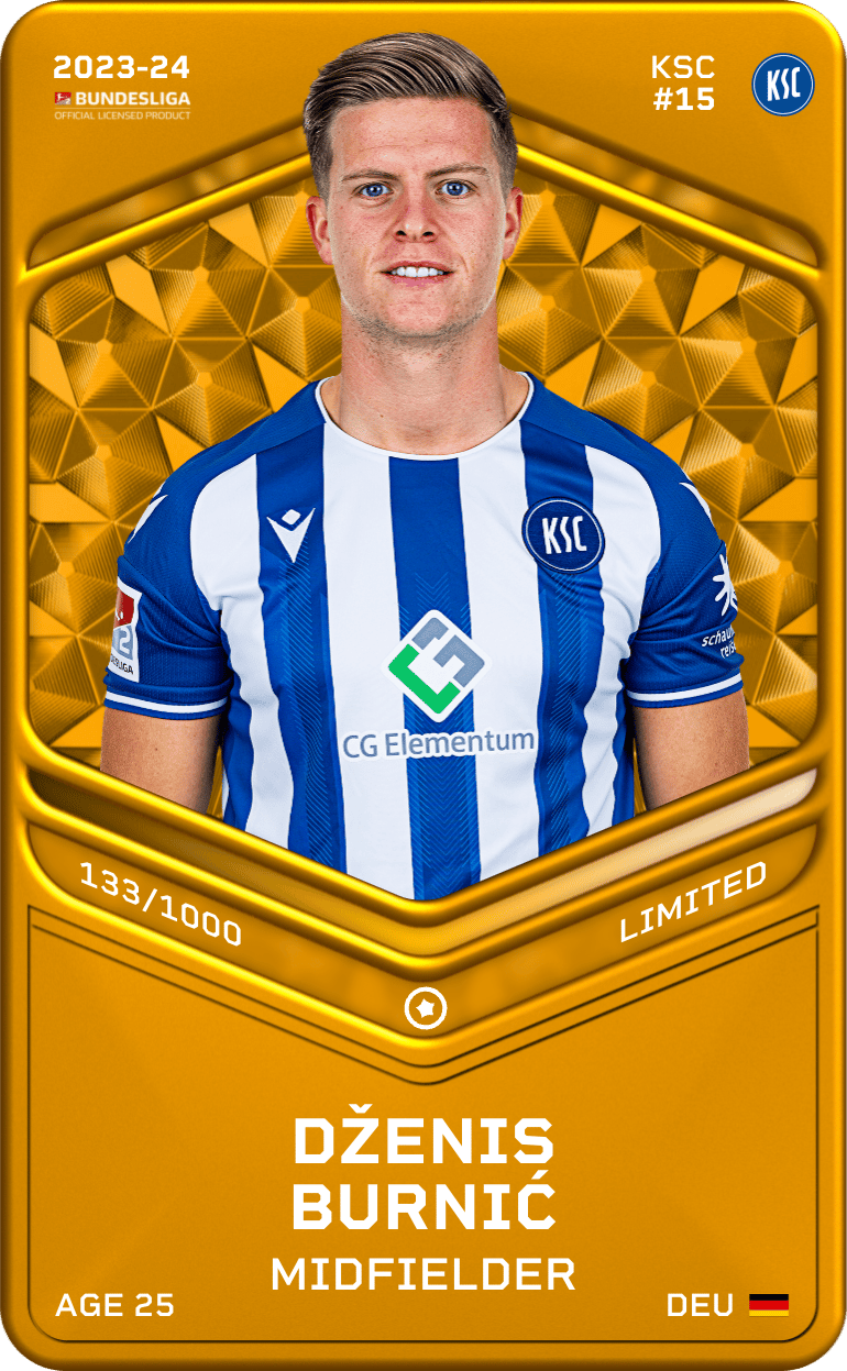 Dženis Burnić 2023-24 • Limited 133/1000