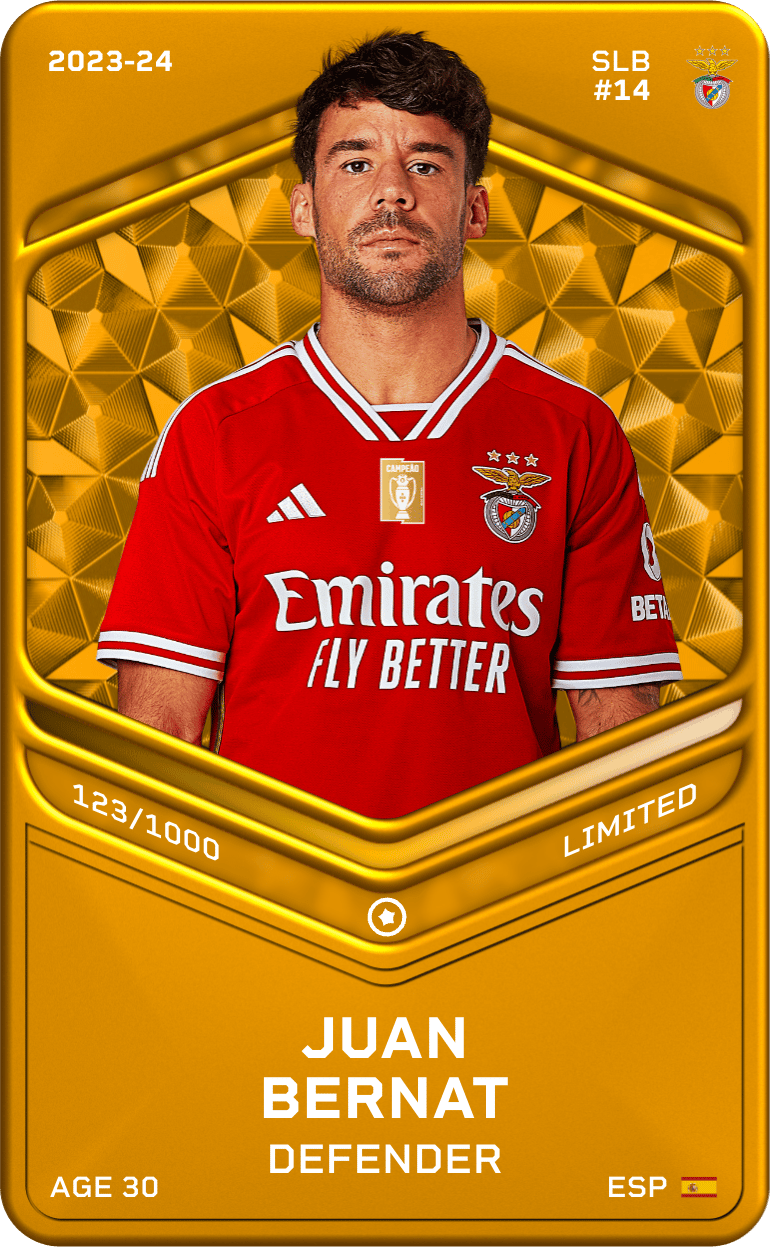 Juan Bernat 2023-24 • Limited 123/1000