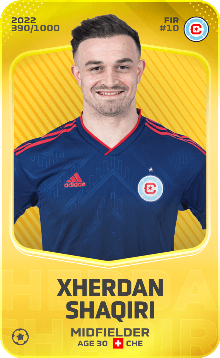 Xherdan Shaqiri 2022-23 • Limited 390/1000