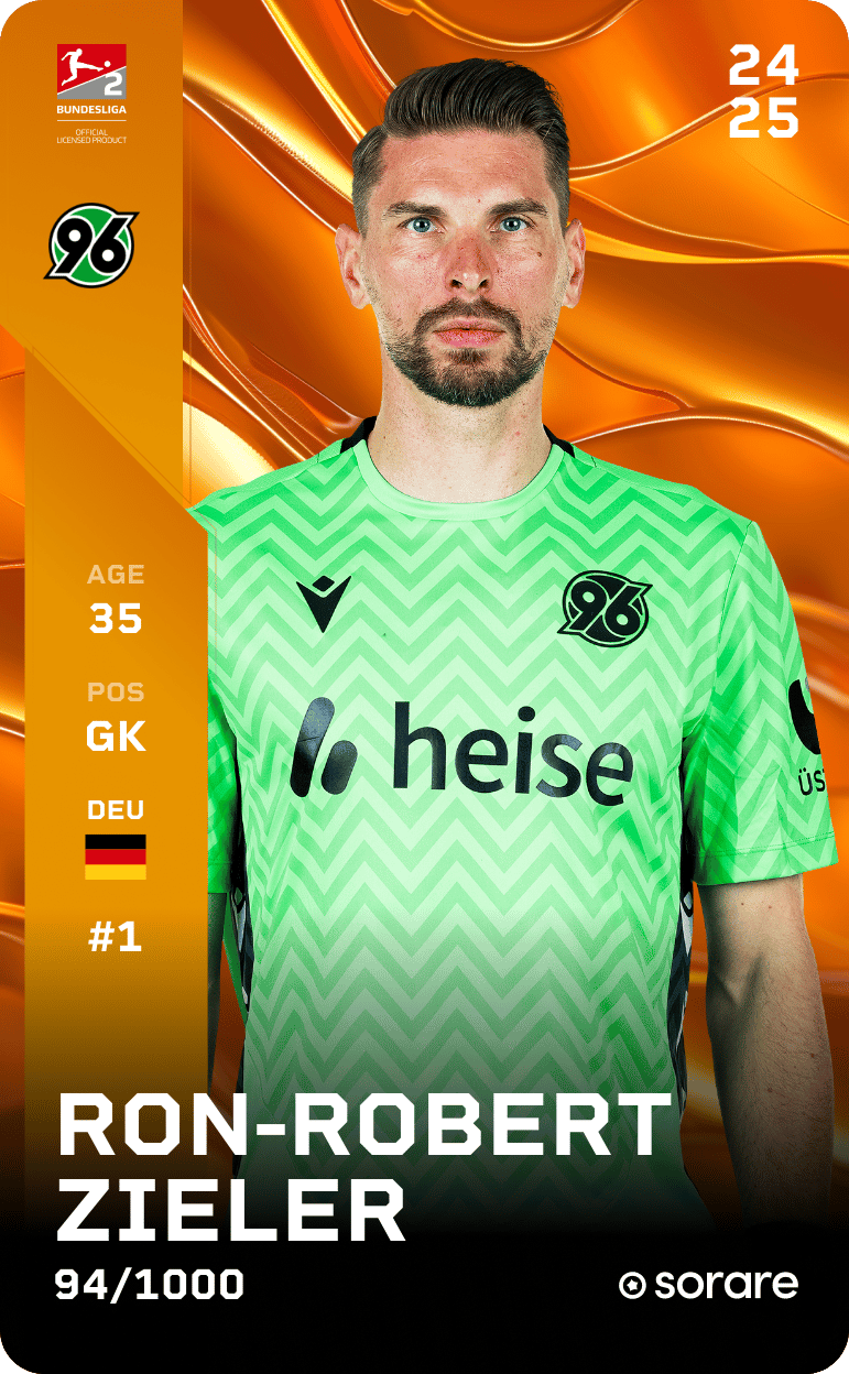 Ron-Robert Zieler 2024-25 • Limited 94/1000