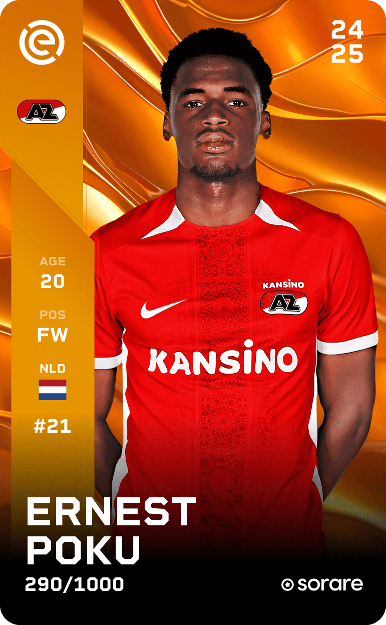 Ernest Poku 2024-25 • Limited 290/1000