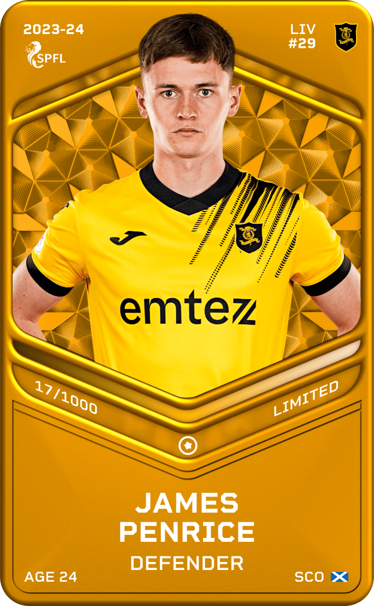 James Penrice 2023-24 • Limited 17/1000