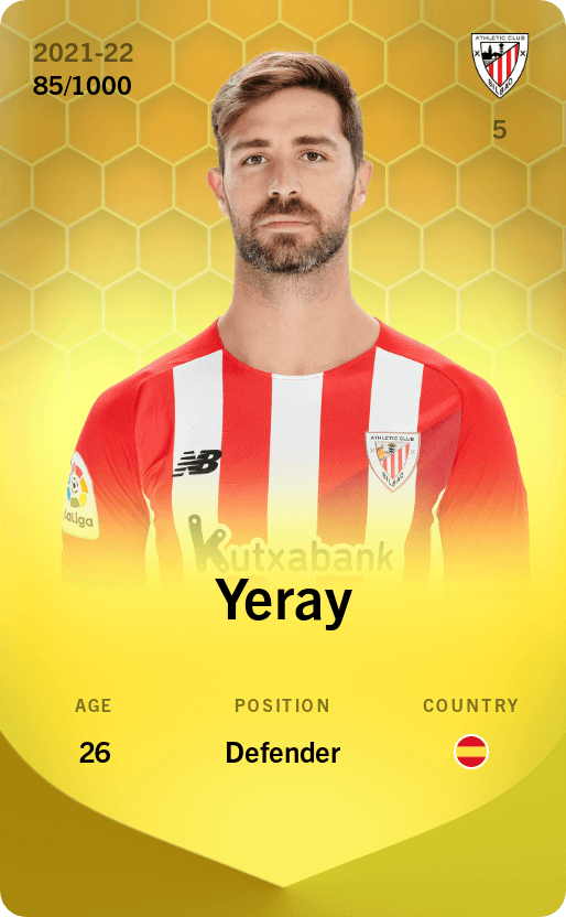 Yeray 2021-22 • Limited 85/1000