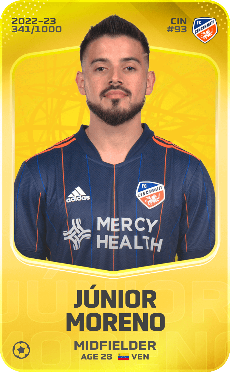Júnior Moreno 2022-23 • Limited 341/1000