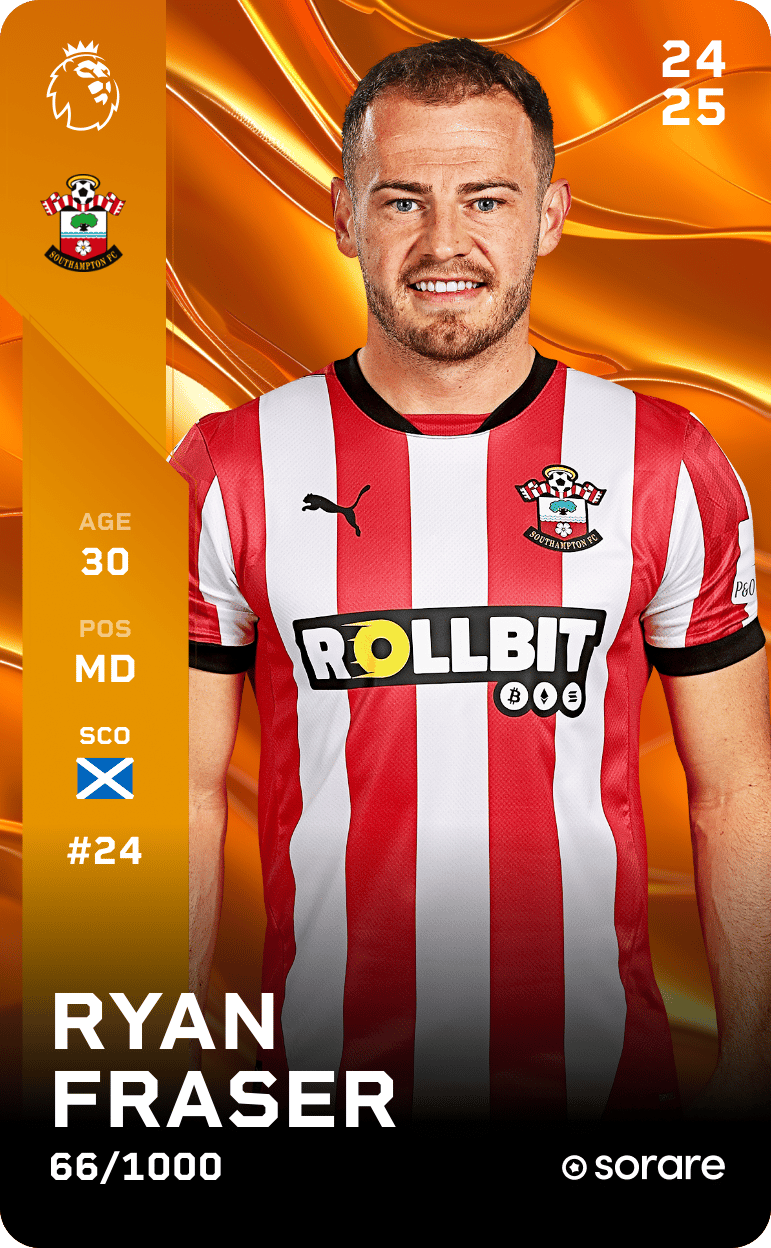 Ryan Fraser 2024-25 • Limited 66/1000