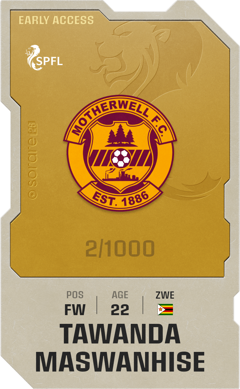 Tawanda Maswanhise 2025-26 • Limited 2/1000