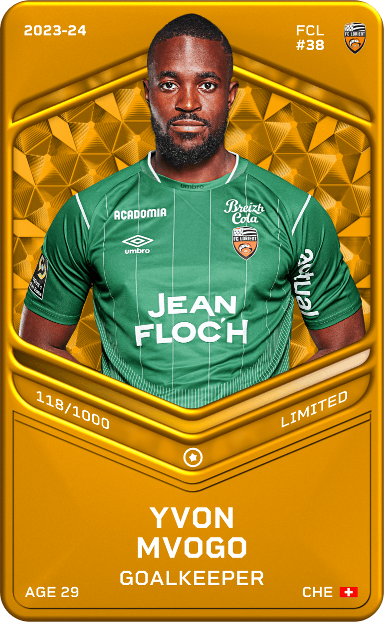 Yvon Mvogo 2023-24 • Limited 118/1000