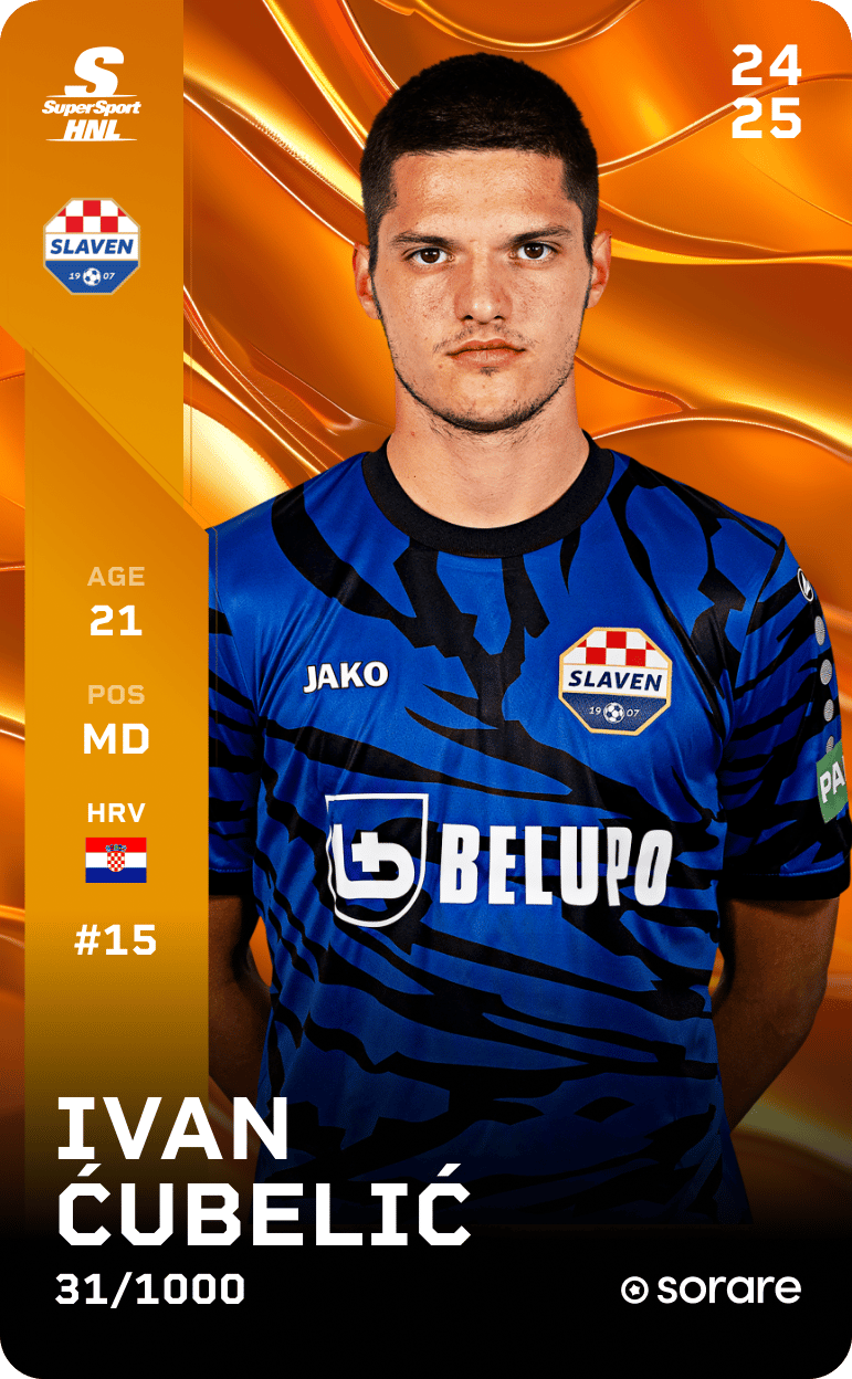 Ivan Ćubelić 2024-25 • Limited 31/1000