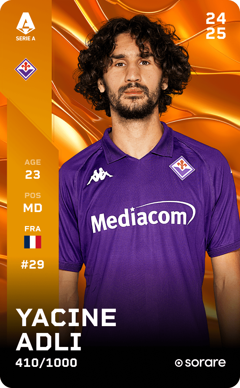 Yacine Adli 2024-25 • Limited 410/1000