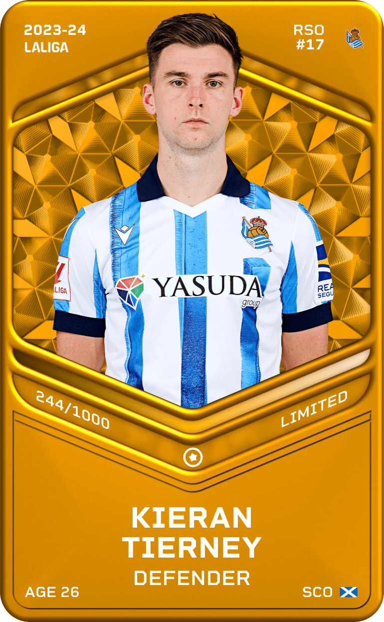Kieran Tierney 2023-24 • Limited 244/1000