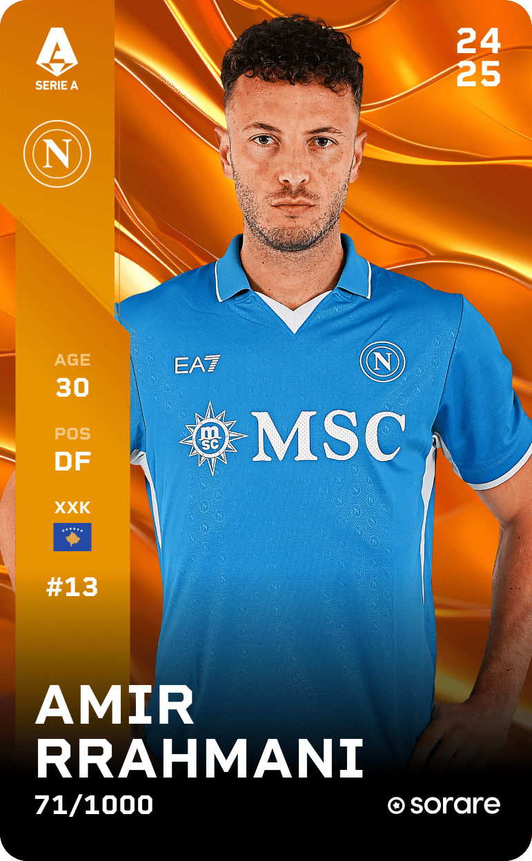 Amir Rrahmani 2024-25 • Limited 71/1000