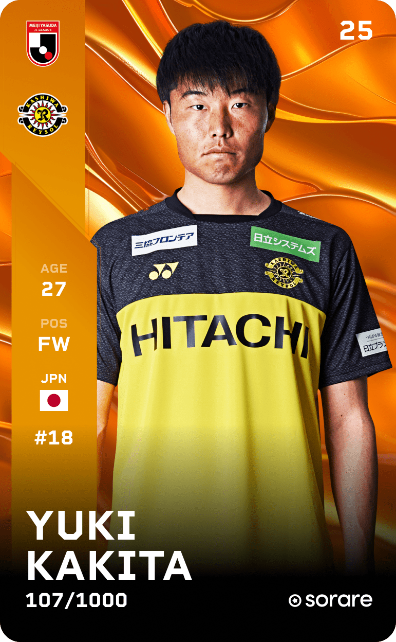 Yuki Kakita 2025-26 • Limited 107/1000