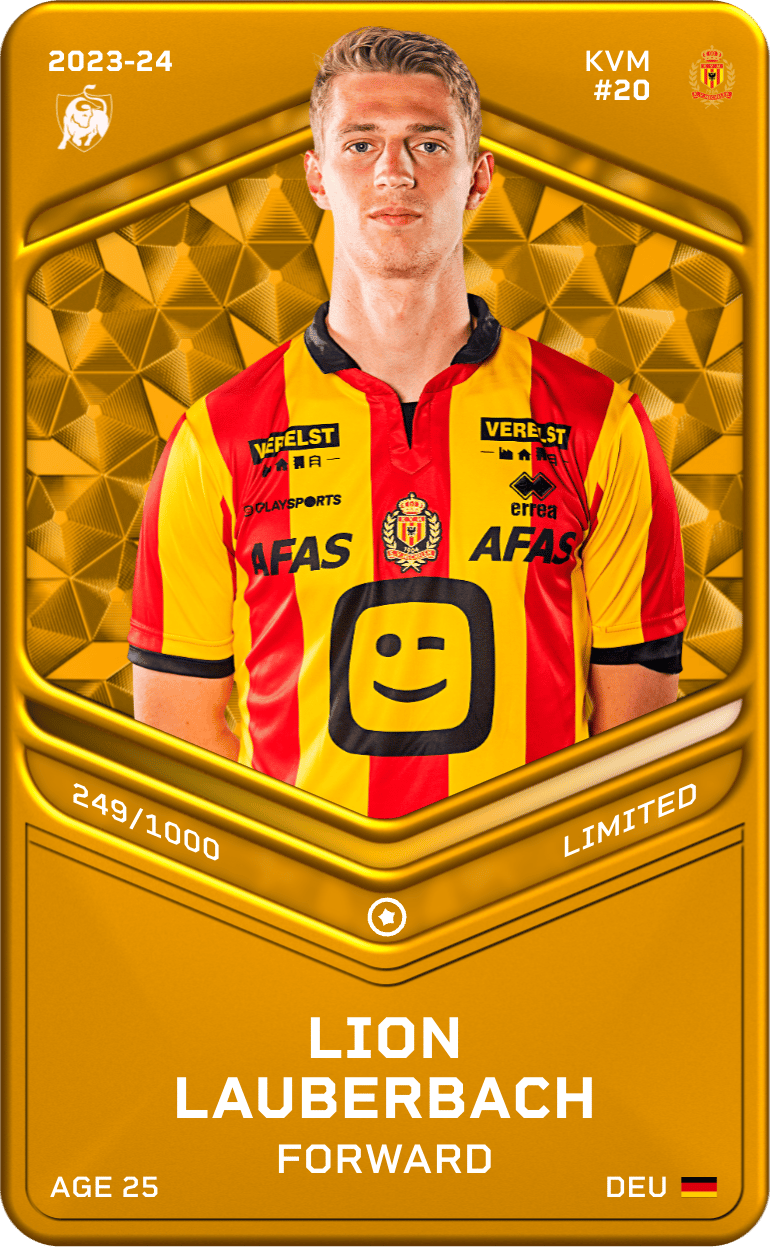 Lion Lauberbach 2023-24 • Limited 249/1000
