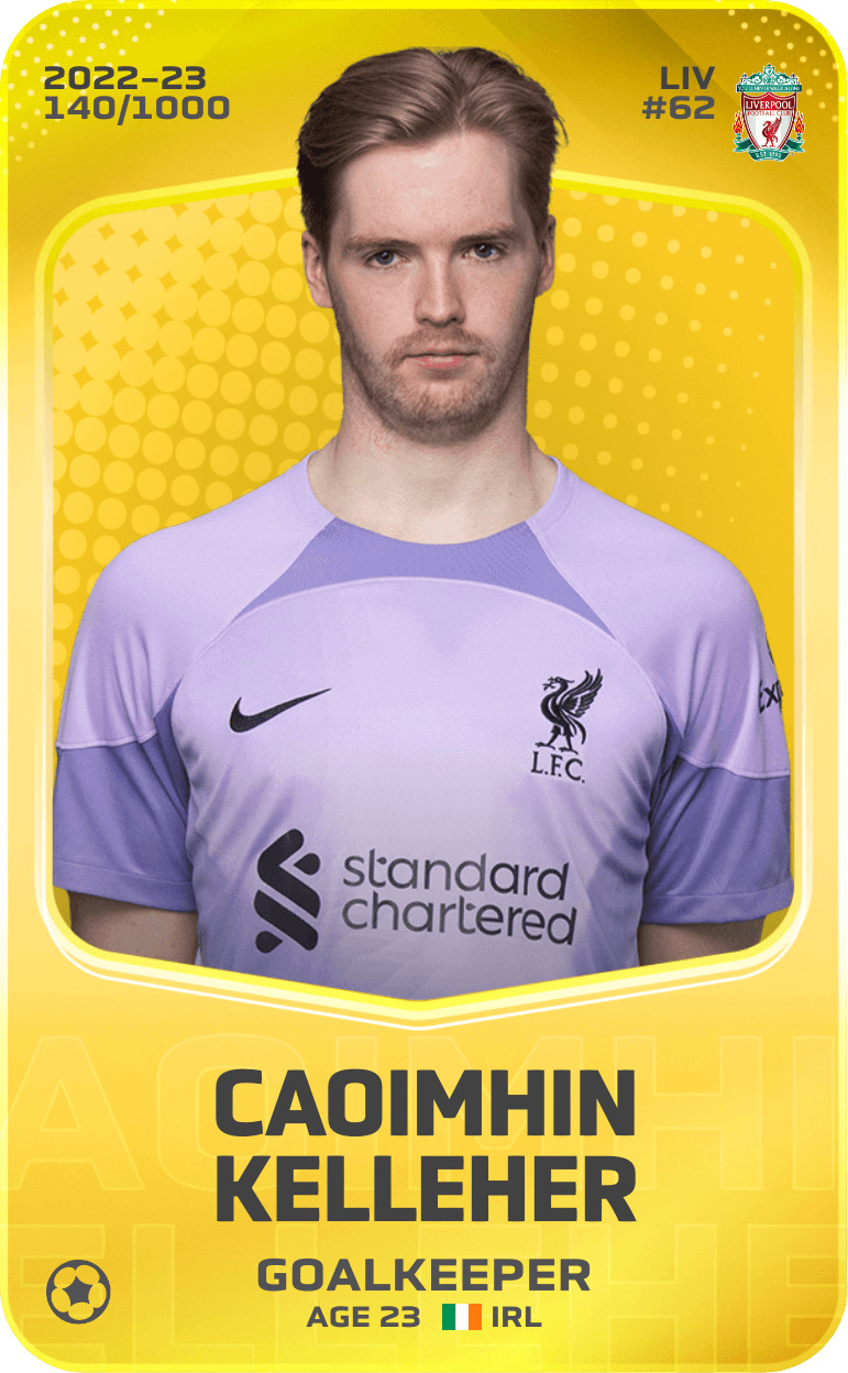 Caoimhin Kelleher 2022-23 • Limited 140/1000