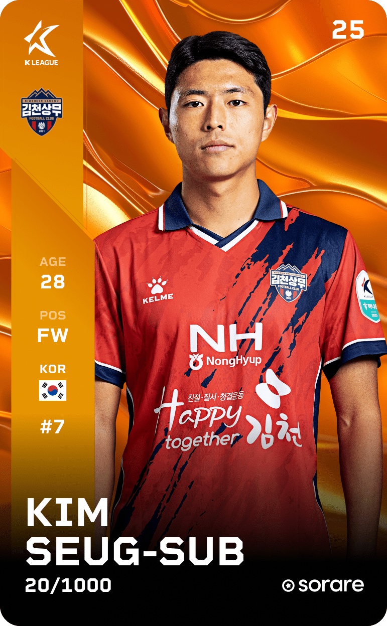 Kim Seung-Sub 2025-26 • Limited 20/1000