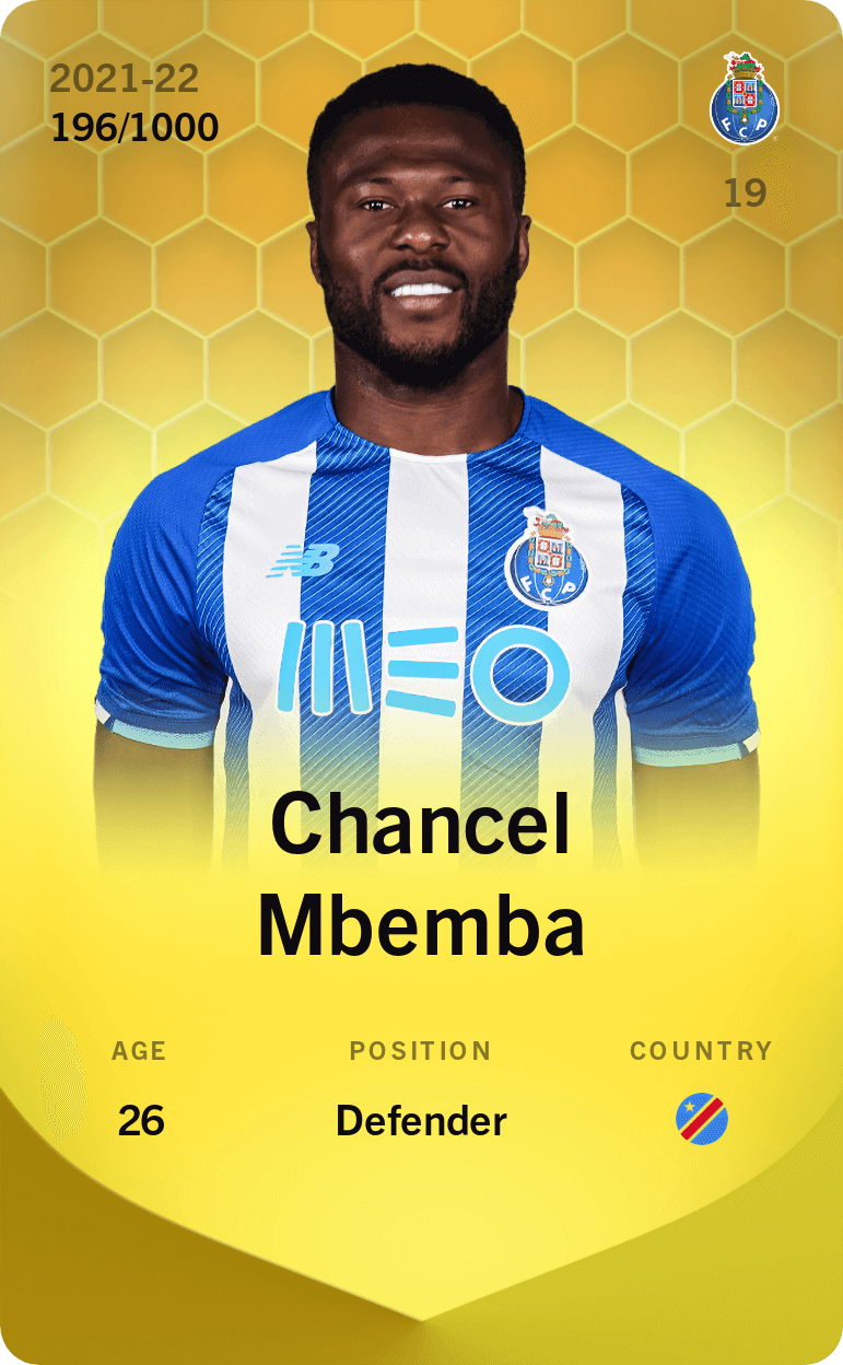 Chancel Mbemba 2021-22 • Limited 196/1000