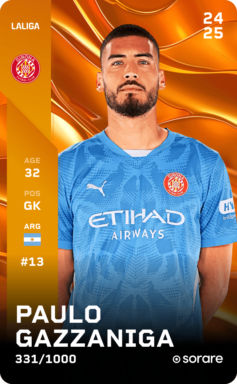 Paulo Gazzaniga 2024-25 • Limited 331/1000