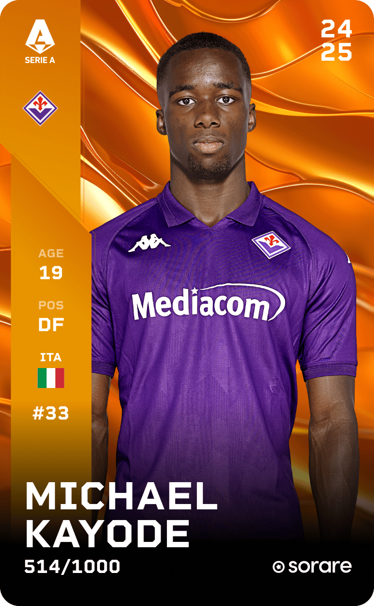 Michael Kayode 2024-25 • Limited 514/1000