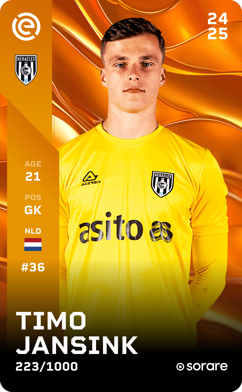 Timo Jansink 2024-25 • Limited 223/1000