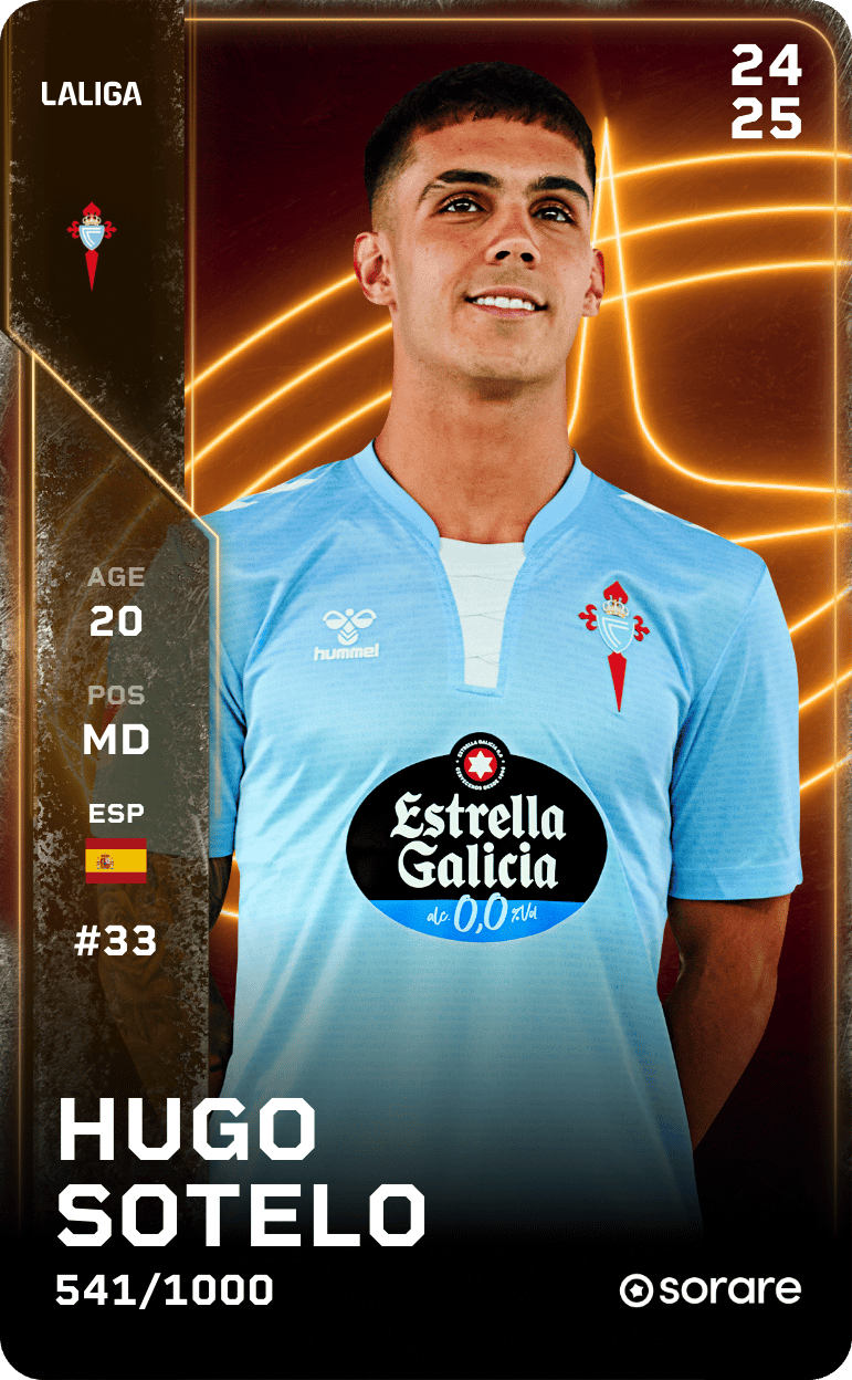 Hugo Sotelo 2024-25 • Limited 541/1000