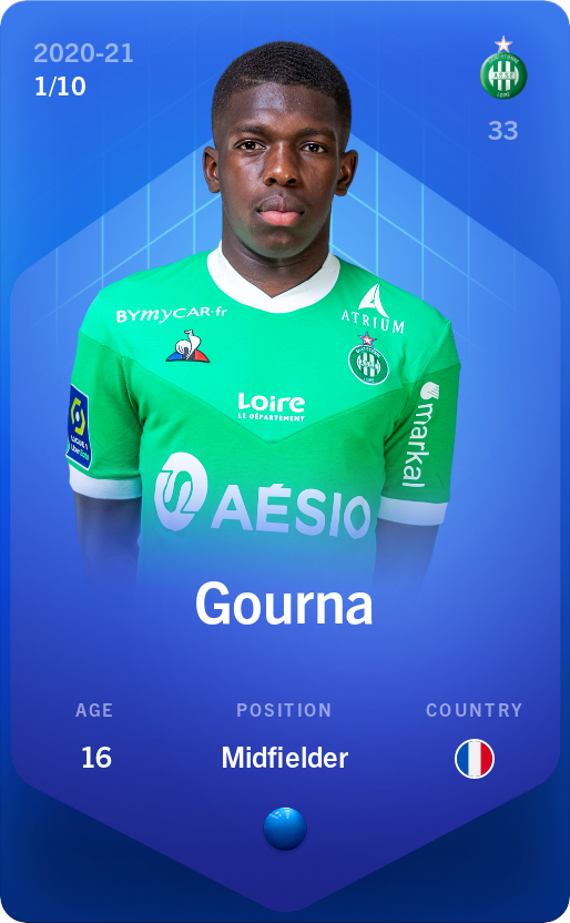 Sorare - Sorare Official - Gourna 2020-21 • Super Rare 1/10 - NFT # 112017260913856174660841602442027515812850892545798735974027438489745224115634