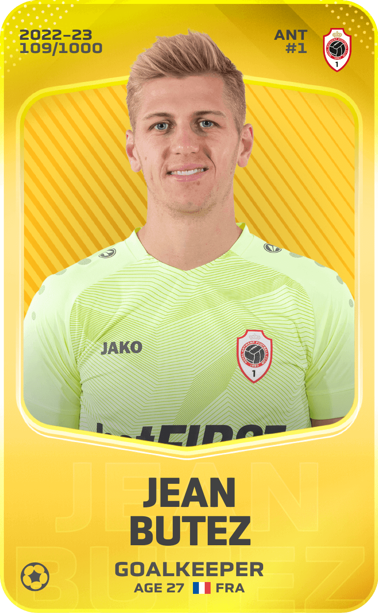Jean Butez 2022-23 • Limited 109/1000