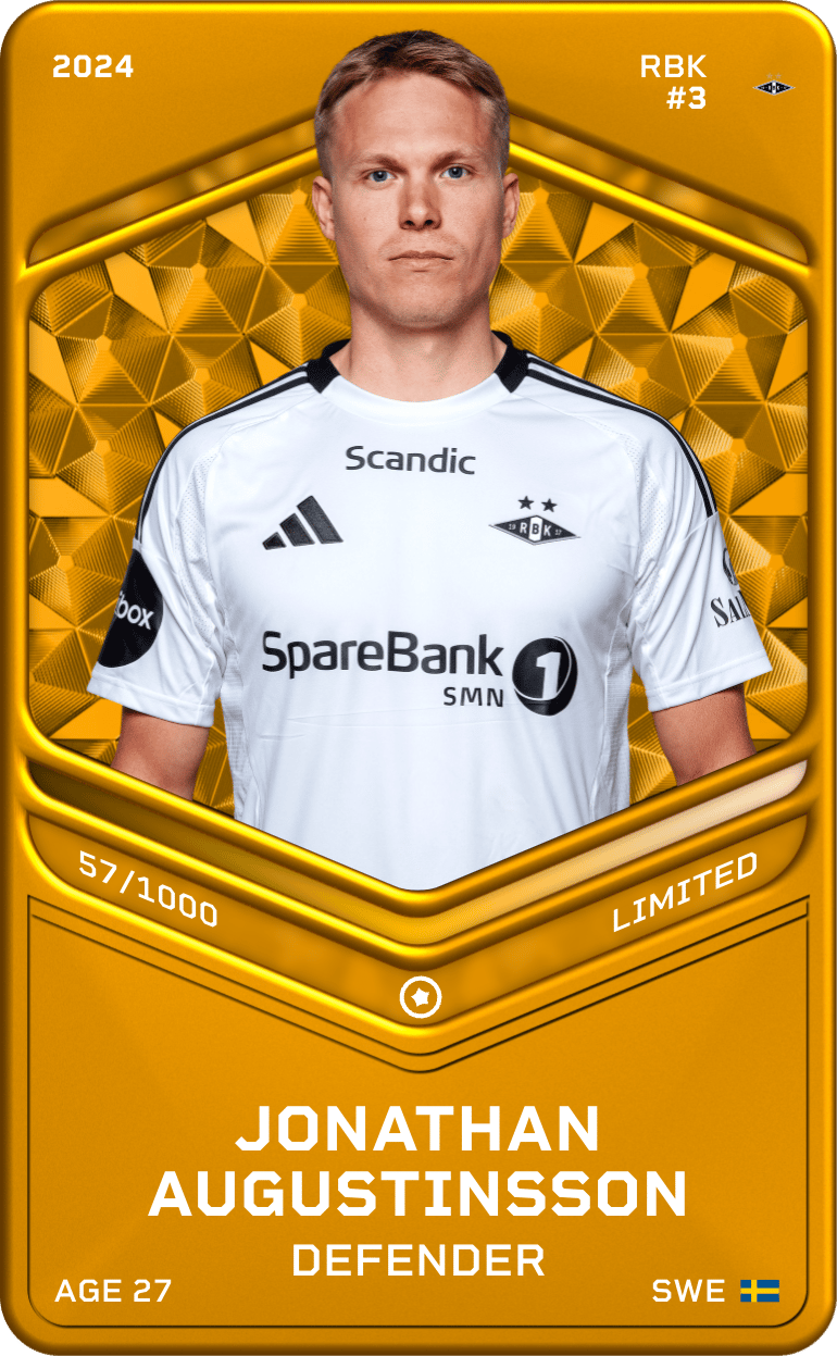 Jonathan Augustinsson 2024-25 • Limited 57/1000
