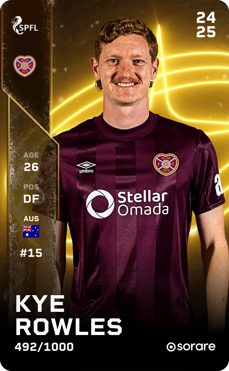 Kye Rowles 2024-25 • Limited 492/1000