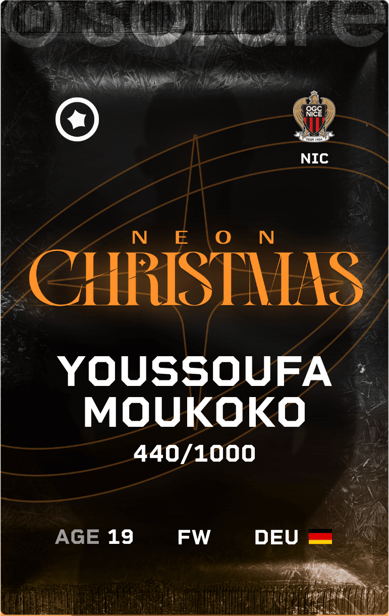 Youssoufa Moukoko 2024-25 • Limited 440/1000