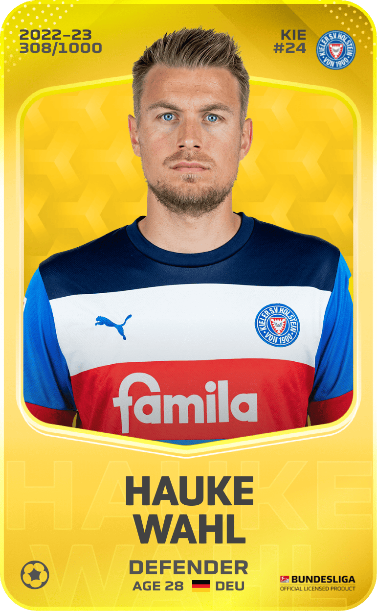 Hauke Wahl 2022-23 • Limited 308/1000