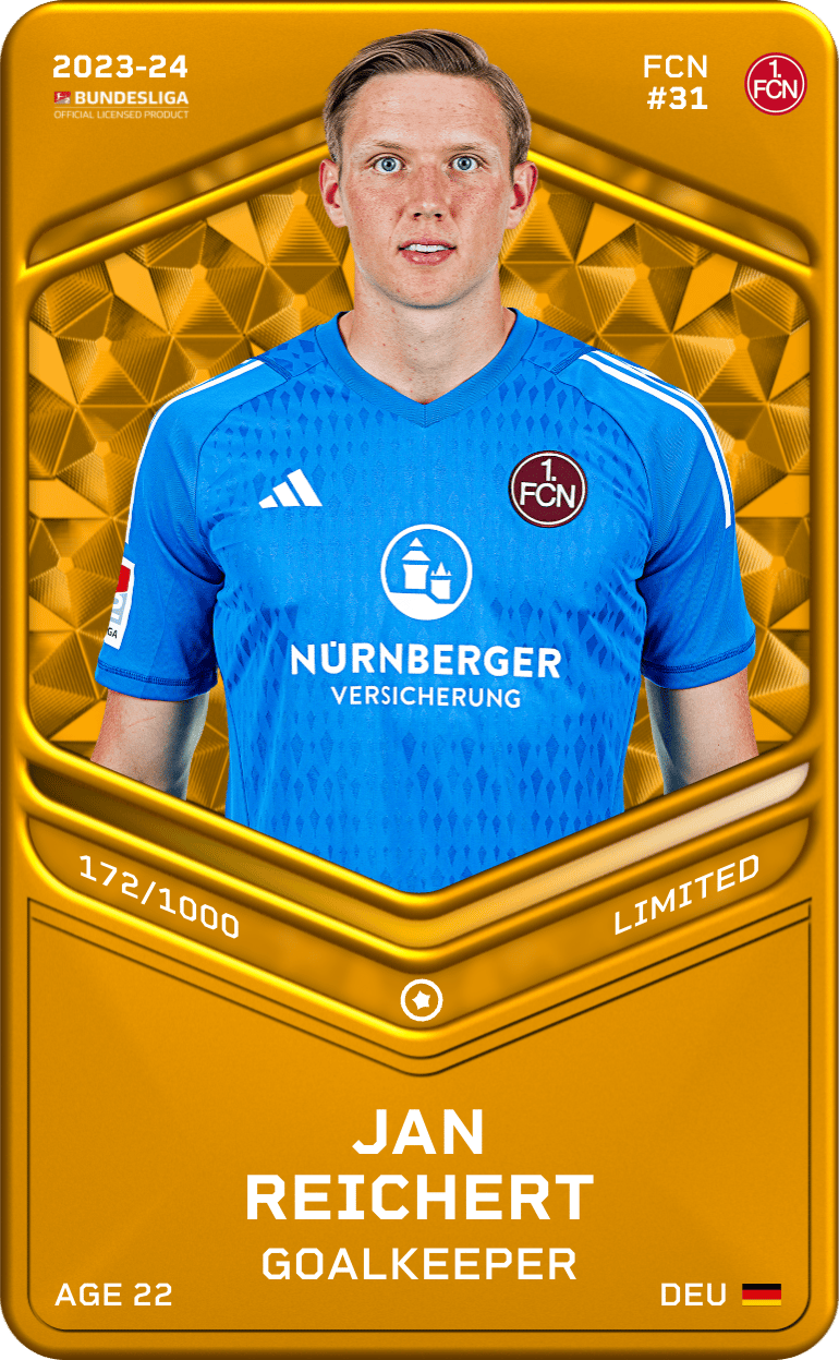 Jan Reichert 2023-24 • Limited 172/1000