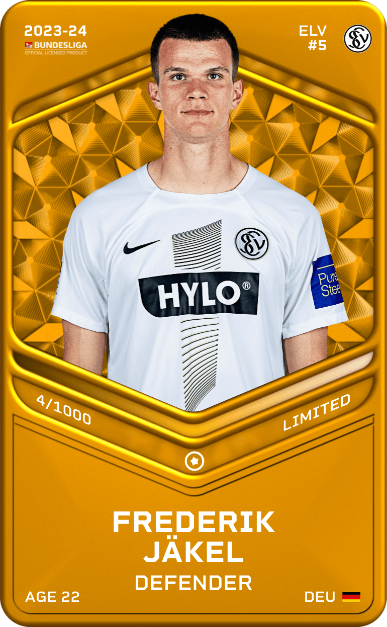 Frederik Jäkel 2023-24 • Limited 4/1000