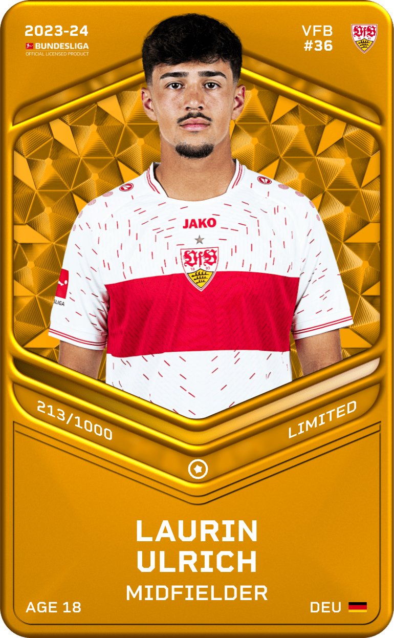 Laurin Ulrich 2023-24 • Limited 213/1000