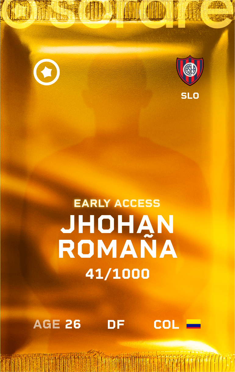 Jhohan Romaña 2025-26 • Limited 41/1000