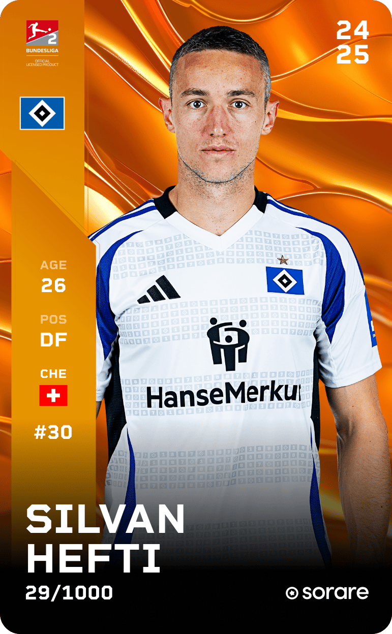 Silvan Hefti 2024-25 • Limited 29/1000