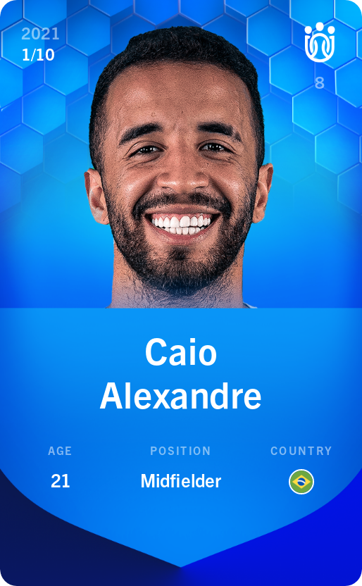 Sorare - Sorare Official - Caio Alexandre 2021-22 • Super Rare 1/10 - NFT # 106991523182142800645726842422713589114101425340722912723570314750878744395936