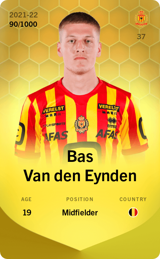 Bas Van den Eynden 2021-22 • Limited 90/1000