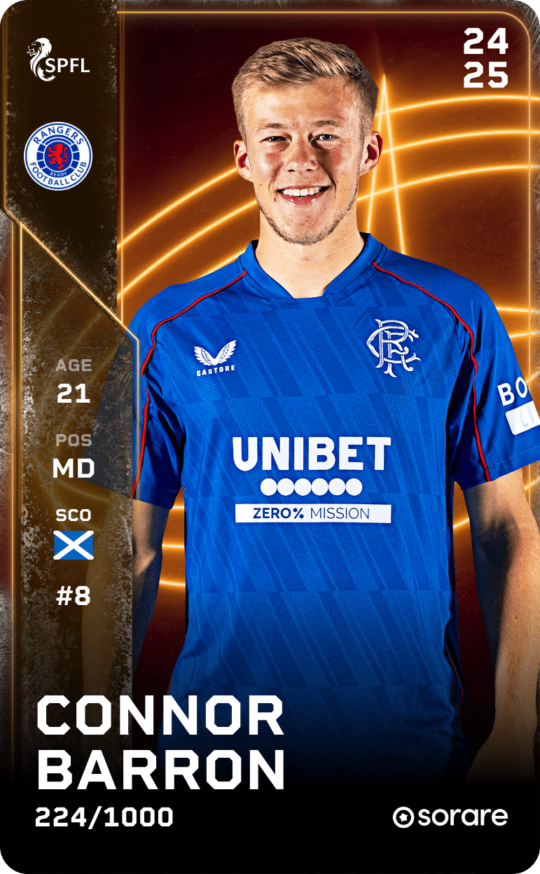 Connor Barron 2024-25 • Limited 224/1000