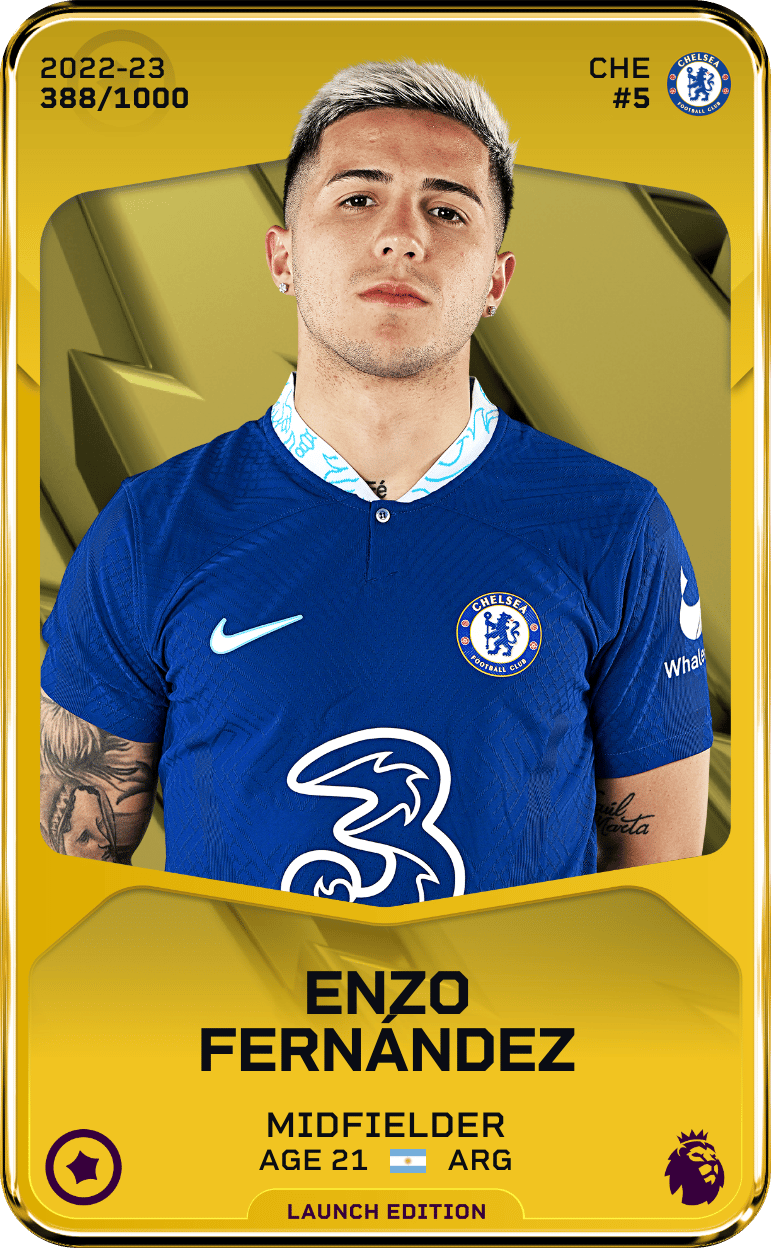 Enzo Fernández 2022-23 • Limited 388/1000