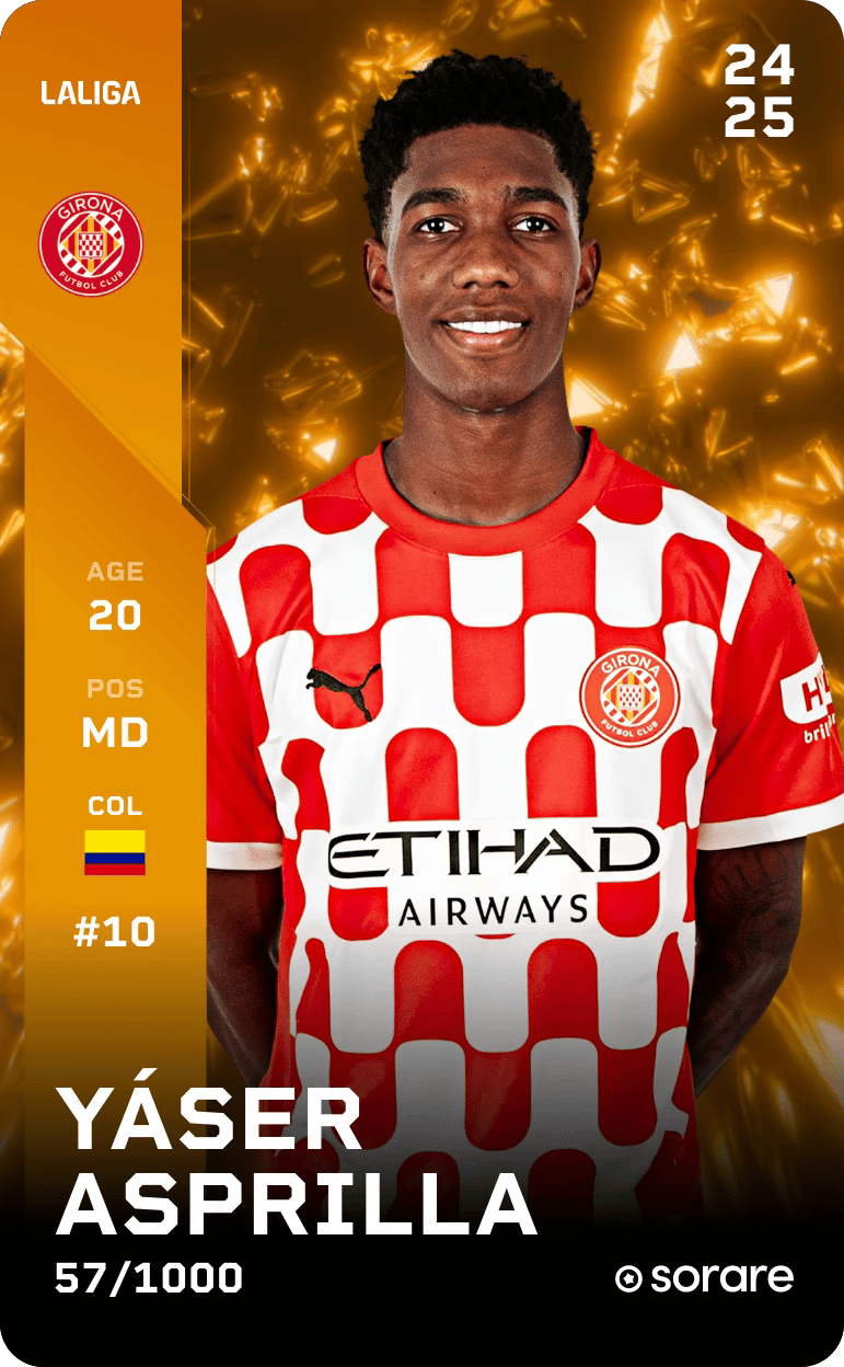 Yáser Asprilla 2024-25 • Limited 57/1000