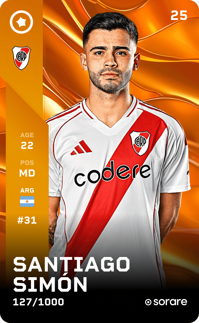 Santiago Simón 2025-26 • Limited 127/1000