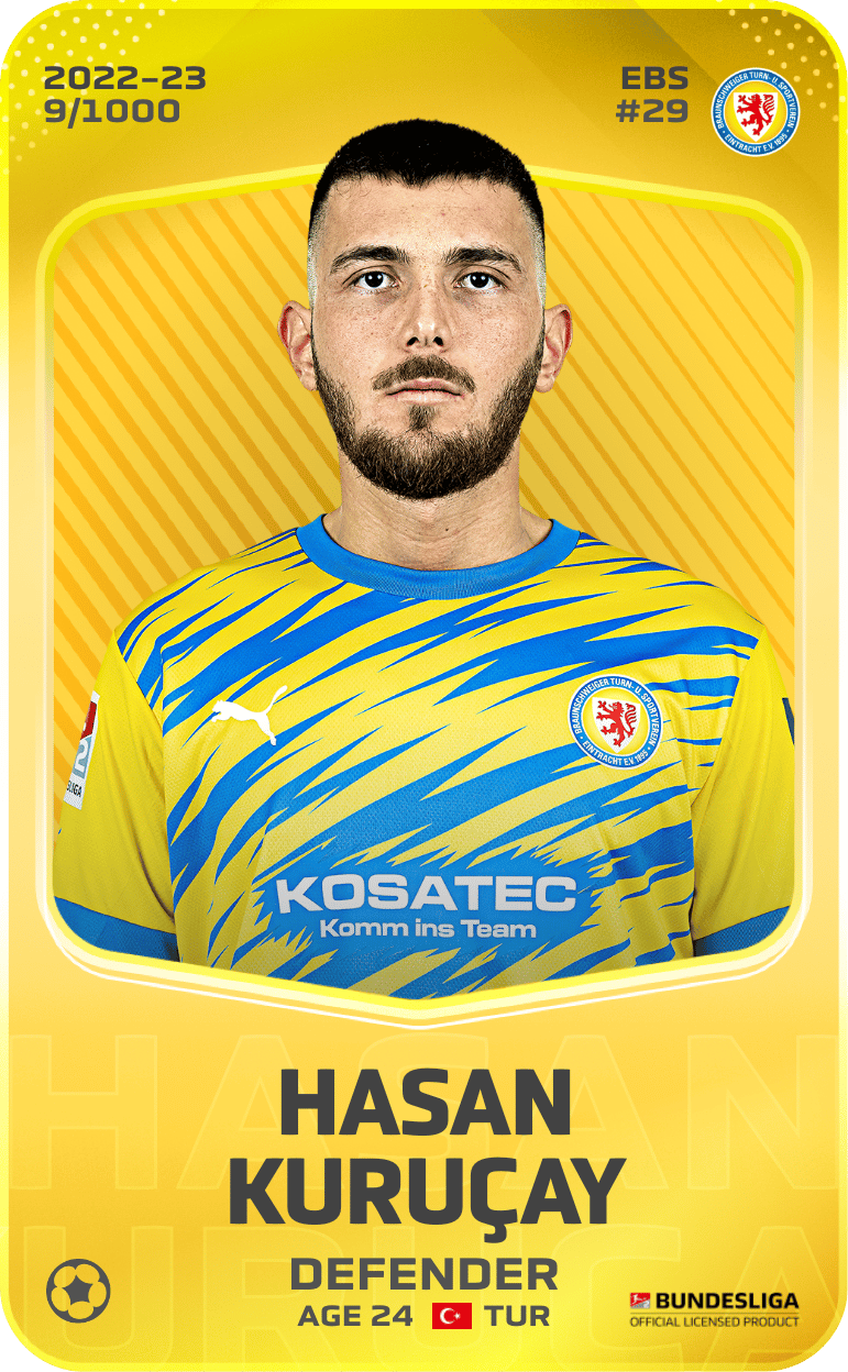 Hasan Kuruçay 2022-23 • Limited 9/1000