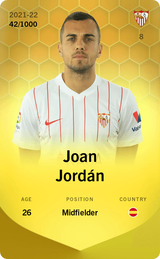 Joan Jordán 2021-22 • Limited 42/1000