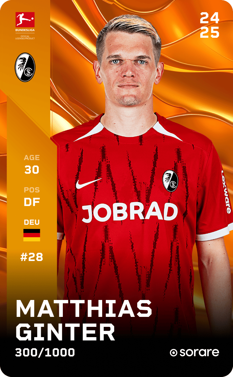 Matthias Ginter 2024-25 • Limited 300/1000