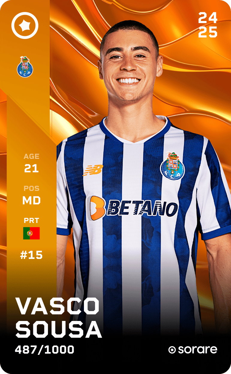 Vasco Sousa 2024-25 • Limited 487/1000