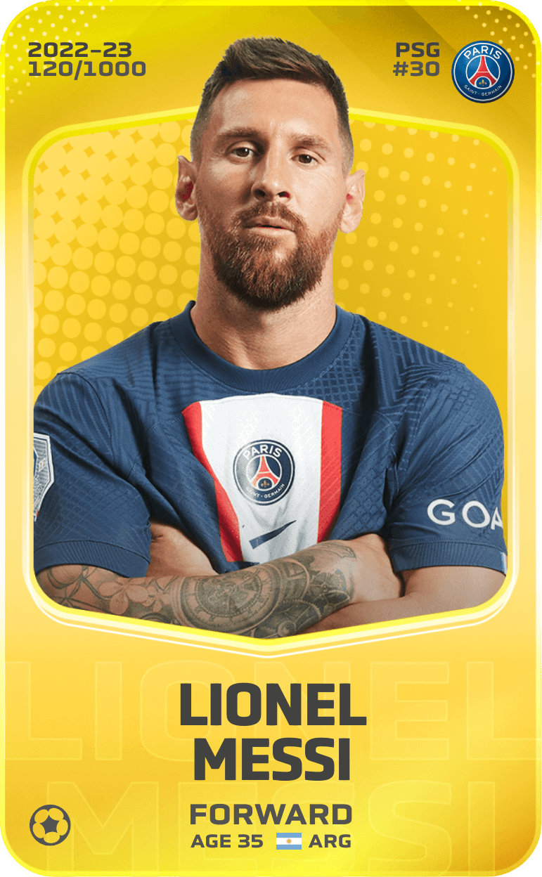 Lionel Messi 2022-23 • Limited 120/1000
